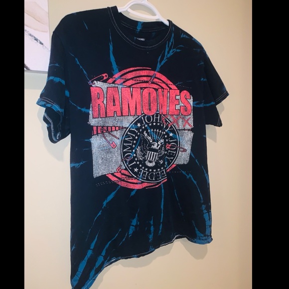 “The Ramones” Fashion Nova Graphic Tie-Dye T-Shirt - Picture 2 of 4